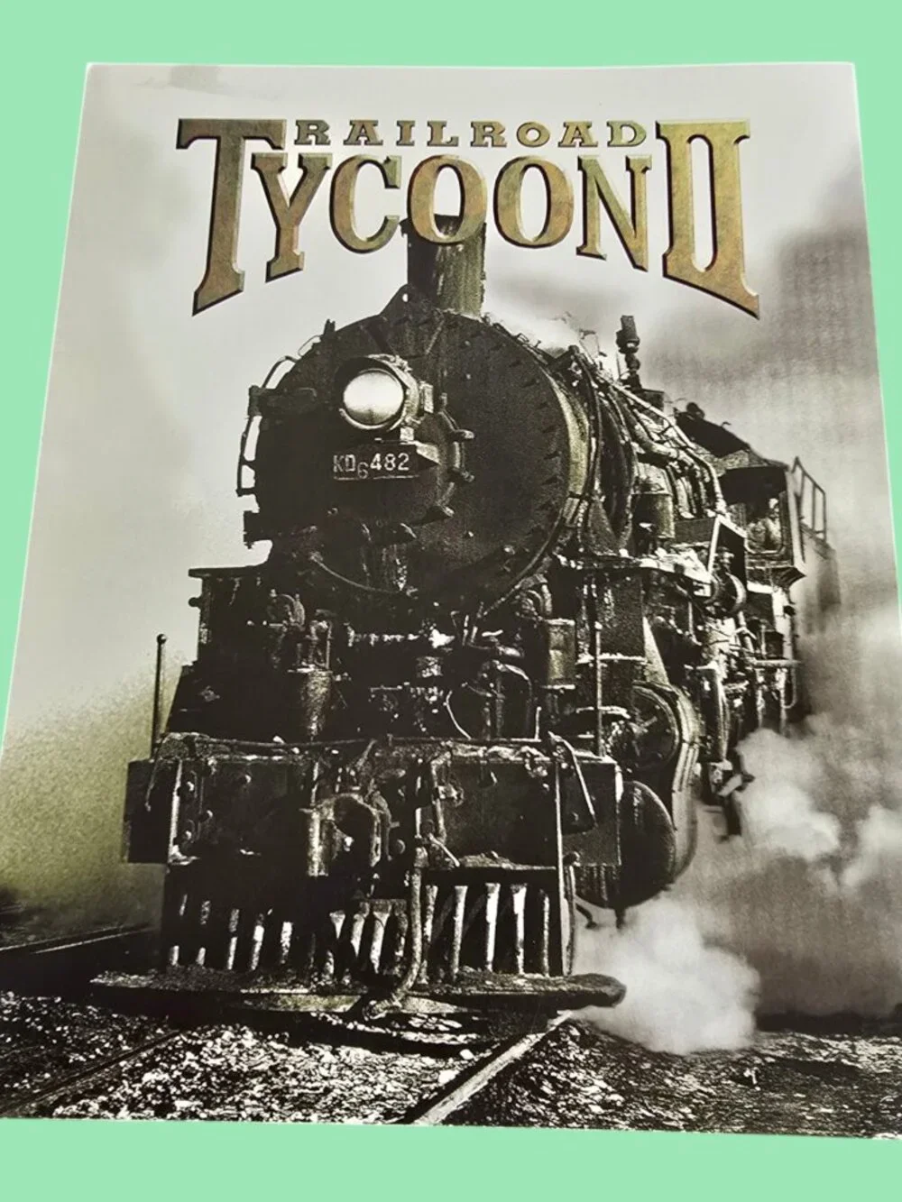 Railroad Tycoon II 2 (Poptop, 1998) CD-ROM Big Box Strategy Sim Game